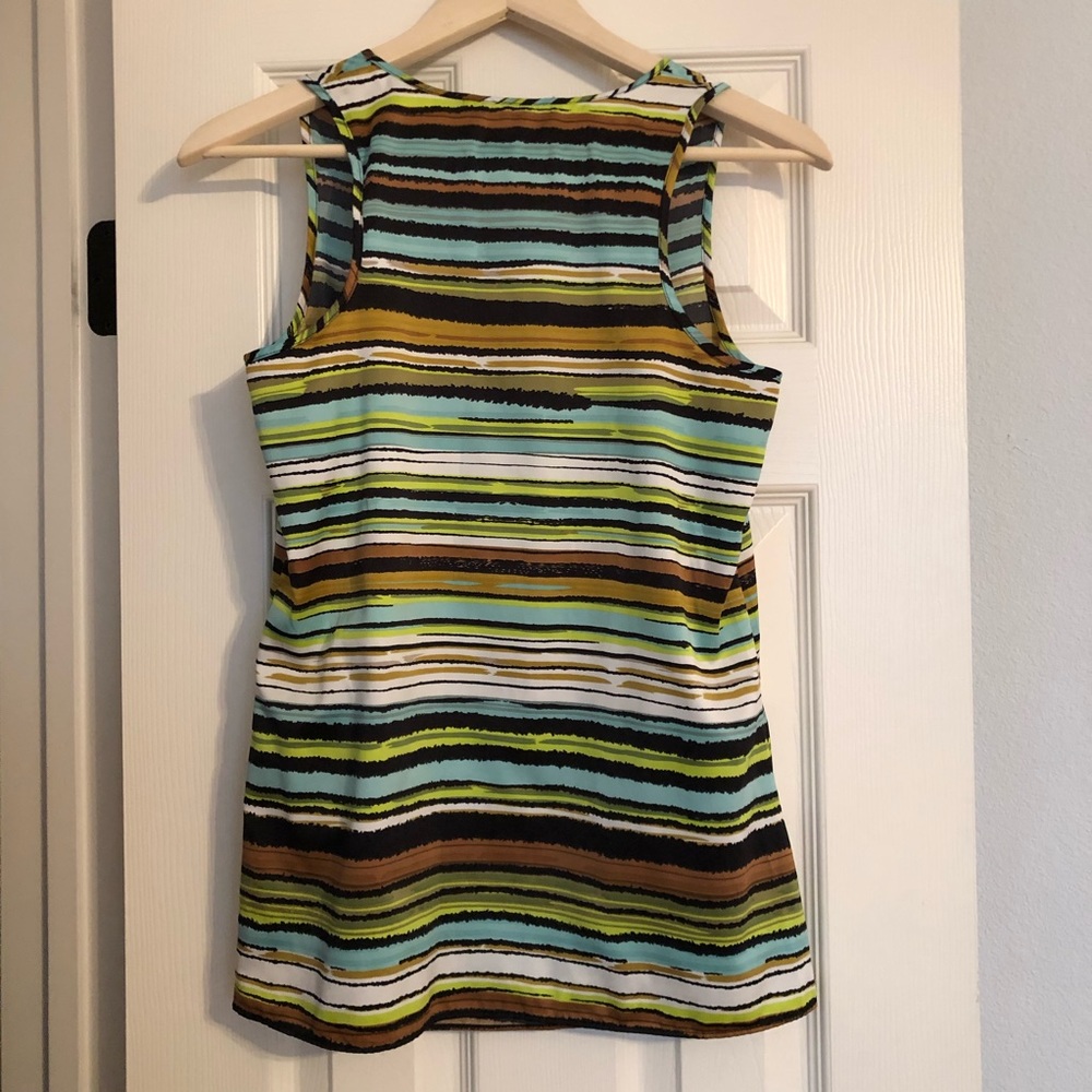 Polyester MultiColor Tank Top - Picture 4 of 4